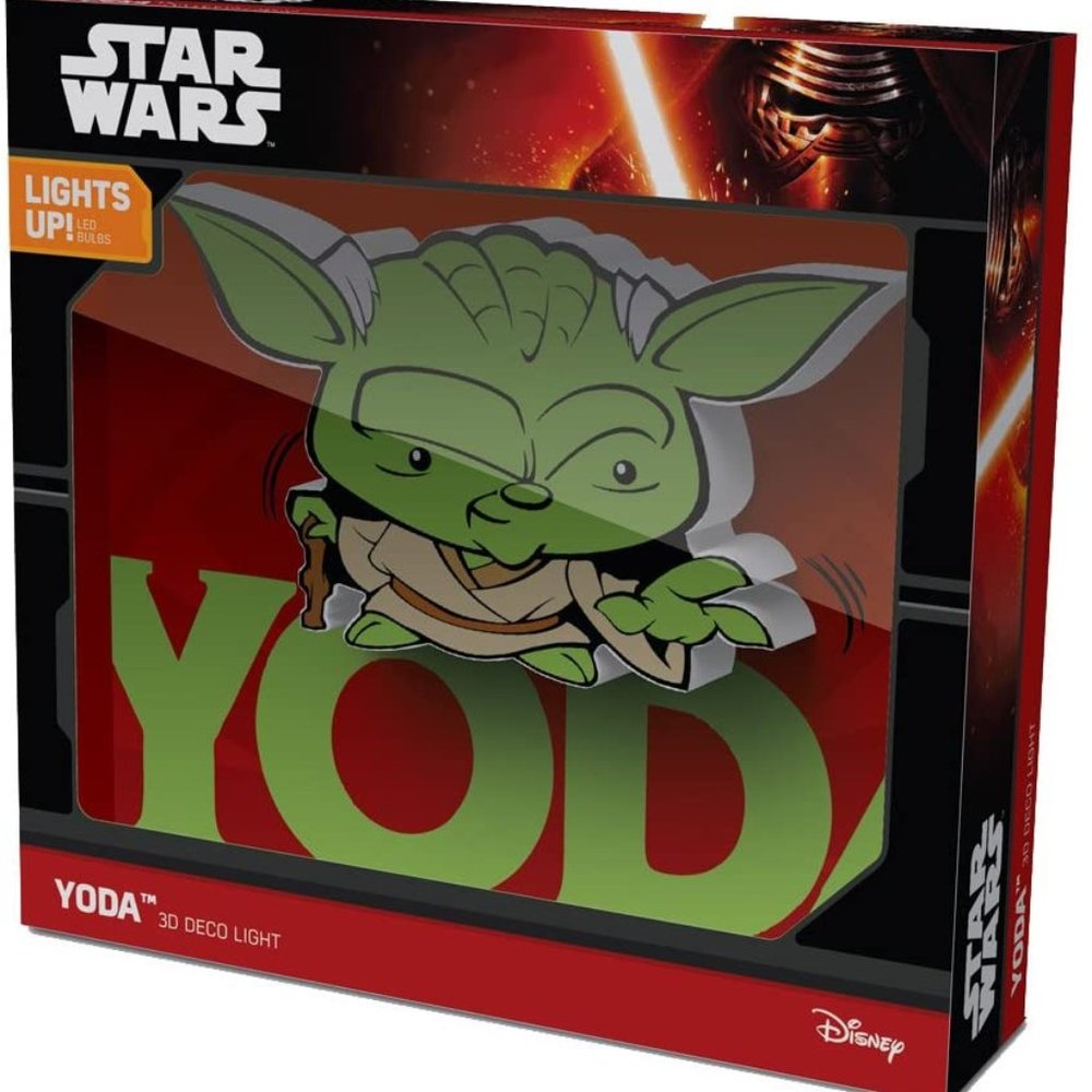 3D Light FX Star Wars Yoda 3D-Deco Mini-Sized LED